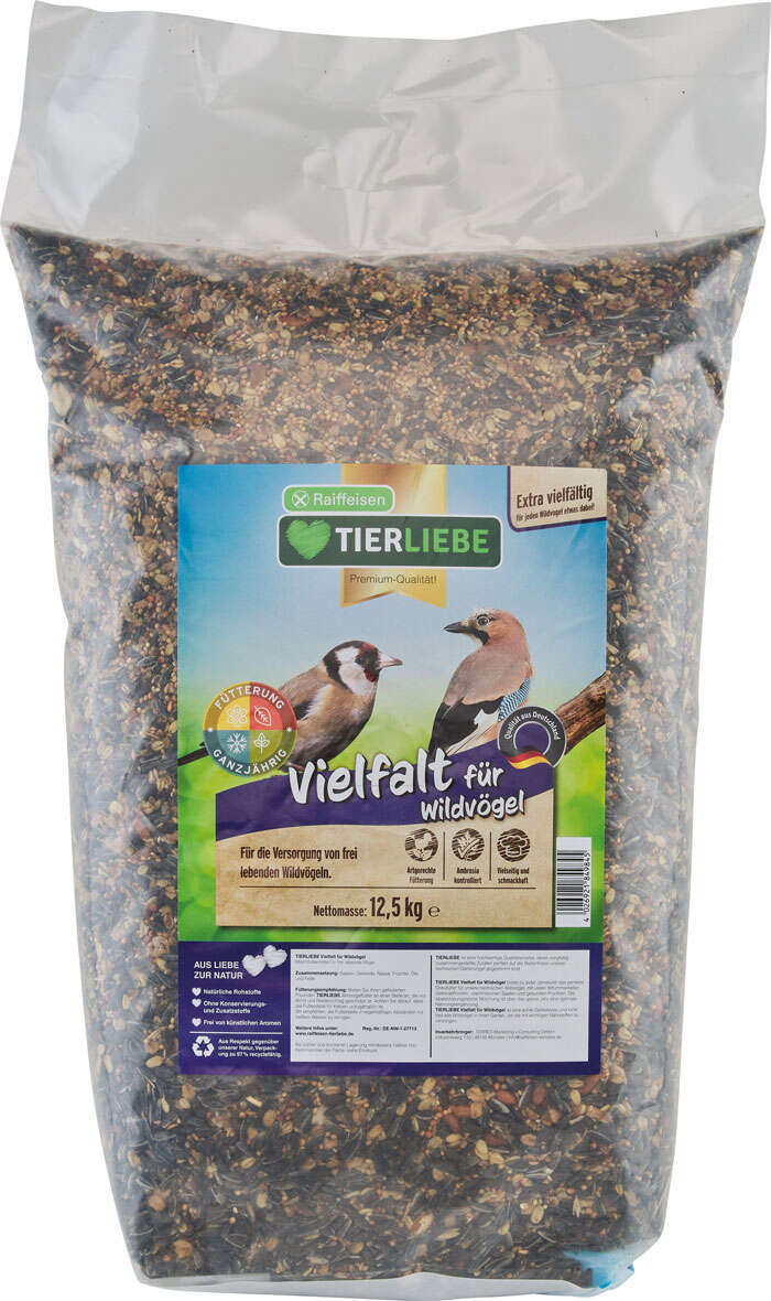 TIERLIEBE Vielfalt für Wildvögel